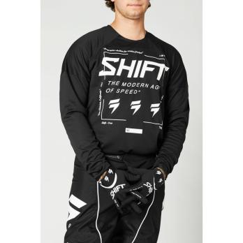 Мотоджерси Shift White Label Bliss Jersey (Black/White, L, 2021 (26219-018-L))