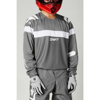 Мотоджерси Shift White Label Void Jersey (Grey/White, M, 2021 (26490-187-M))