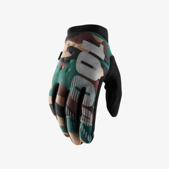 Мотоперчатки 100% Brisker Glove (Camo/Black, L, 2021 (10016-061-12))