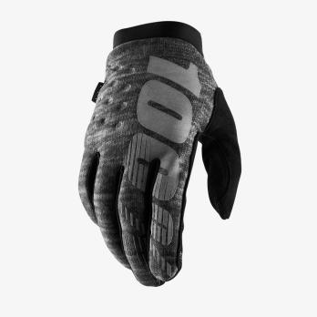 Мотоперчатки 100% Brisker Glove (Grey, XL, 2021 (10016-007-13))