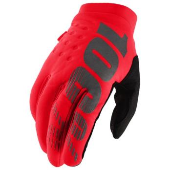 Мотоперчатки 100% Brisker Glove (Red, S, 2021 (10016-003-10))