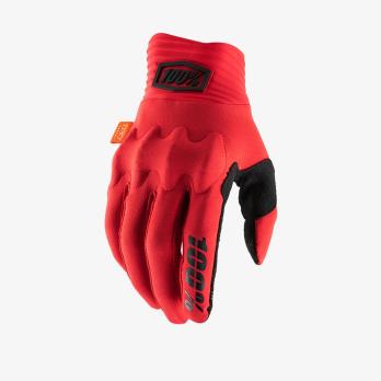 Мотоперчатки 100% Cognito D3O Glove (Red/Black, M, 2021 (10013-013-11))