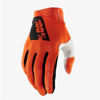 Мотоперчатки 100% Ridefit Glove (Fluo Orange, L, 2021 (10014-006-12))