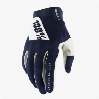 Мотоперчатки 100% Ridefit Glove (Navy/White, L, 2021 (10014-375-12))