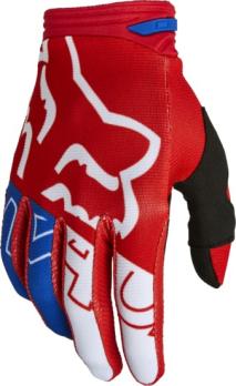 Мотоперчатки Fox 180 Skew Glove (White/Red/Blue, M, 2022 (28156-574-M))