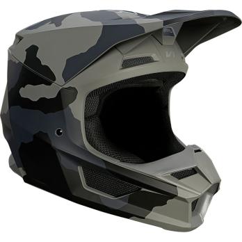 Мотошлем Fox V1 Trev Helmet (Black Camo, M, 2022 (27734-247-M))