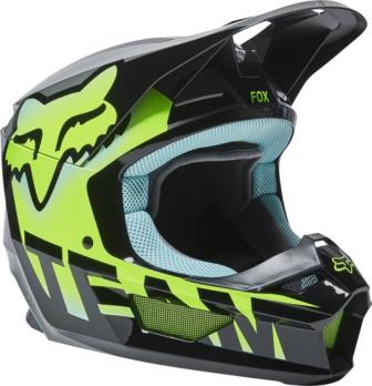 Мотошлем Fox V1 Trice Helmet (Teal, L, 2022 (26779-176-L))