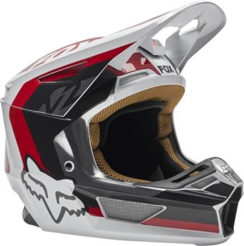 Мотошлем Fox V2 Paddox Helmet (Red/Black/White, M, 2022 (26774-056-M))