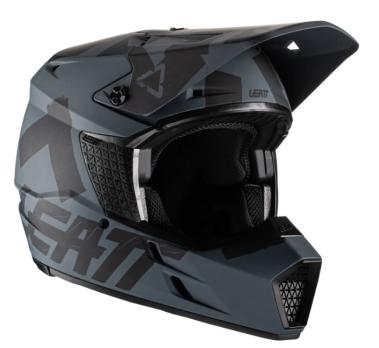 Мотошлем Leatt Moto 3.5 Helmet (Ghost, M, 2022 (1022010172))