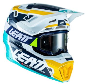Мотошлем Leatt Moto 7.5 Helmet Kit (Aqua, XXL, 2022 (1022010135))