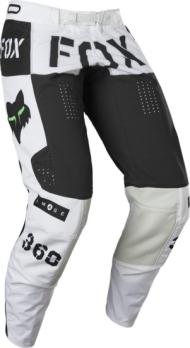 Мотоштаны Fox 360 Nobyl Pant (Black/White, 38, 2022 (28141-018-38))