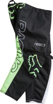 Мотоштаны детские Fox Skew Kids Pant (Black/Green, K4, 2022 (28191-151-K4))