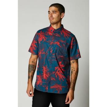 Рубашка Fox Bad Trip SS Woven (Dark Indigo, XL, 2021 (27471-203-XL))