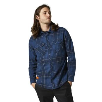 Рубашка Fox Traildust 2.0 Flannel (Dark Indigo, M, 2021 (28857-203-M))