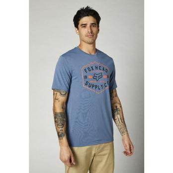 Футболка Fox Backbone SS Tech Tee (Matt Blue, M, 2021 (26974-034-M))