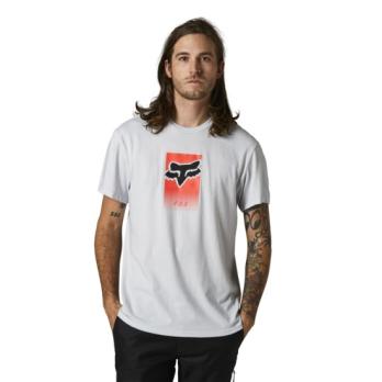 Футболка Fox Dier SS Tee (Light Heather Grey, M, 2021 (28556-416-M))