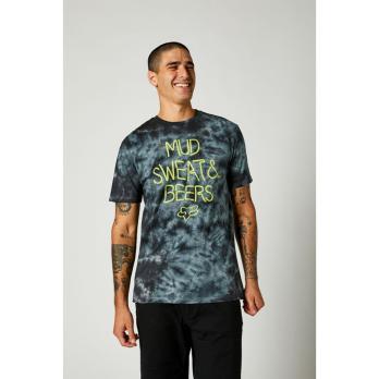 Футболка Fox Down N' Dirty SS Tee (Black Vintage, L, 2021 (26981-587-L))