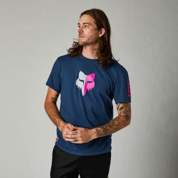 Футболка Fox Peril SS Tee (Dark Indigo, S, 2021 (28554-203-S))