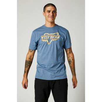 Футболка Fox Razors Edge SS Tee (Matt Blue, XL, 2021 (26996-034-XL))