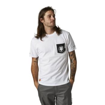 Футболка Fox Relm SS Prem Pkt Tee (Optic White, M, 2021 (28348-190-M))
