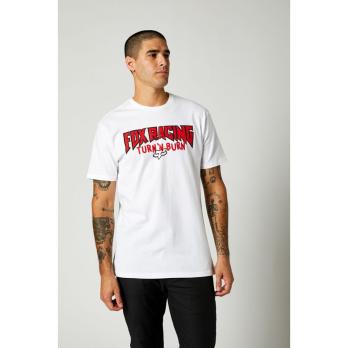 Футболка Fox Roadie SS Premium Tee (Optic White, M, 2021 (26980-190-M))