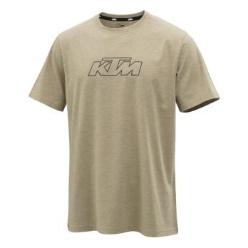 ESSENTIAL TEE SAND MELANGE M 3PW240028403