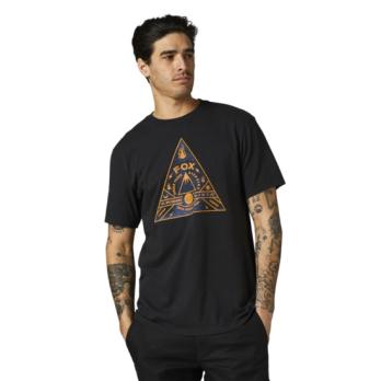 Футболка Fox Single Track SS Tee (Black, L, 2021 (28322-001-L))