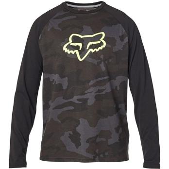 Футболка Fox Tournament LS Tech Tee (Black Camo, XL, 2020 (24764-247-XL))
