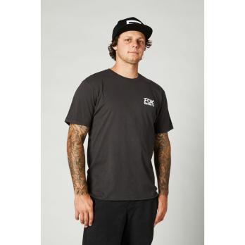 Футболка Fox Traditional SS Premium Tee (Black Vintage, L, 2021 (26982-587-L))