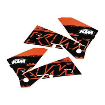 Наклейки на пластик передний KTM EXC 200/250/300/450/525 2007