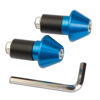 Заглушки на руль (barend) синий