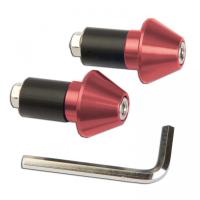 Заглушки на руль (barend) красный