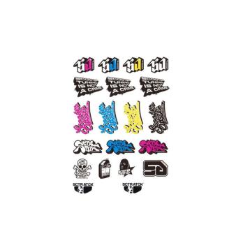 Лист наклеек Scooter-Attack