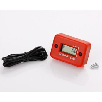 Счетчик моточасов / тахометр  4T красный