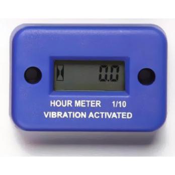 Счетчик моточасов синий беспроводной (от вибрации)