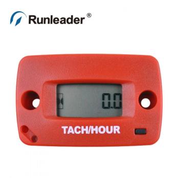 Счетчик моточасов / тахометр / сервис - 2Т,4Т - красный