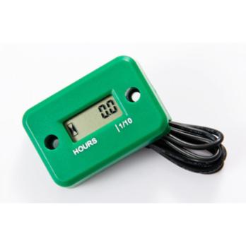 Счетчик моточасов индуктивный зелёный