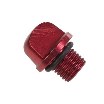 Заливная пробка редуктора M12 - Красная