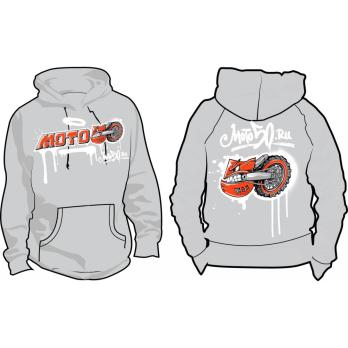 Толстовка Мото50 серая