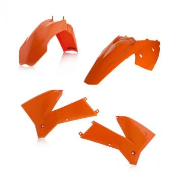 Комплект пластика KTM EXC 125/200/250/300 05-07 EXC-F 250/400 05-07 - Оранжевый