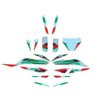 Italy Six Days graphics kit 55708990000