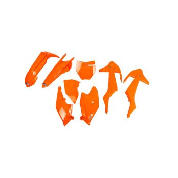 Комплект пластика KTM EXC/EXC-F 17-18 флюоресцентно-оранжевый