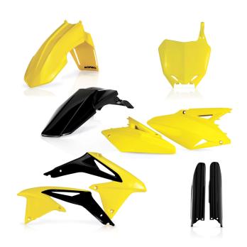 Комплект пластика  SUZUKI RMZ 450 08-17 REPLICA 2014 желто-черный