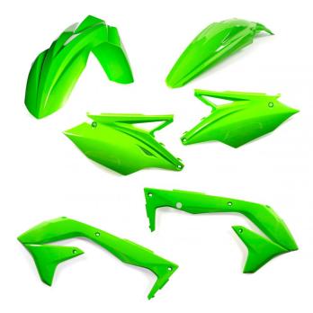 Комплект пластика Kawasaki KX 450 F 18 - Зеленый