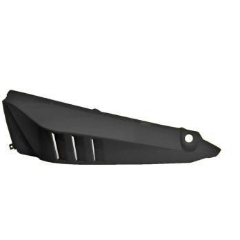 Левая половина бокового пластика на Yamaha Slider [цвет: черный металлик]
