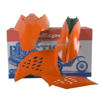 Комплект пластика KTM SX 07-10 EXC/EXC-F 08-11 - Оранжевый