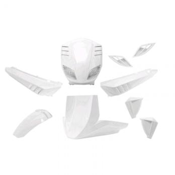 Комплект пластика на Yamaha Slider White