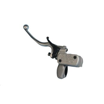 Машинка левая сцепления гидравлическая Mineral Oil С обогатителем Серебристая