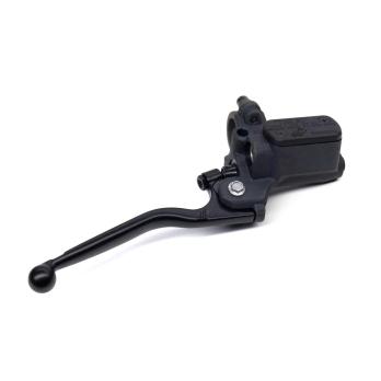 Машинка правая тормозная 11 мм Derbi Peugeout Piaggio чёрная анодировка