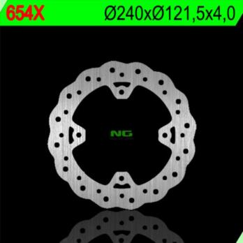 Диск тормозной задний Ø240 мм